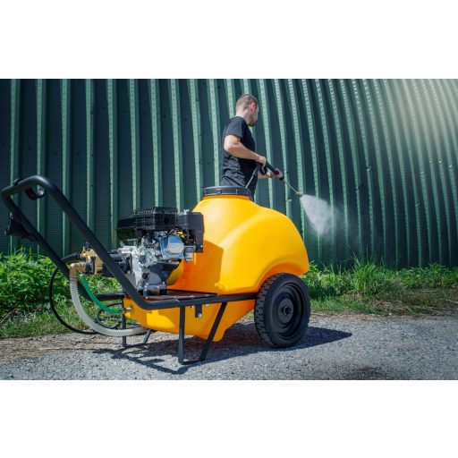 Gaspper GF120 benzines magasnyomású mosó 120L tartállyal, Peggas – 3,9 kW, 220 bar, 11 l/perc