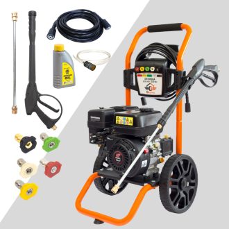   Gaspper GP3300HA ipari benzines magasnyomású mosó, Peggas – 4,1 kW, 220 bar, 11 l/perc