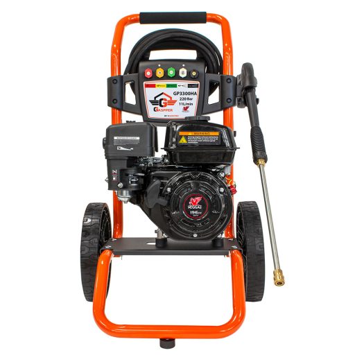 Gaspper GP3300HA ipari benzines magasnyomású mosó, Peggas – 4,1 kW, 220 bar, 11 l/perc