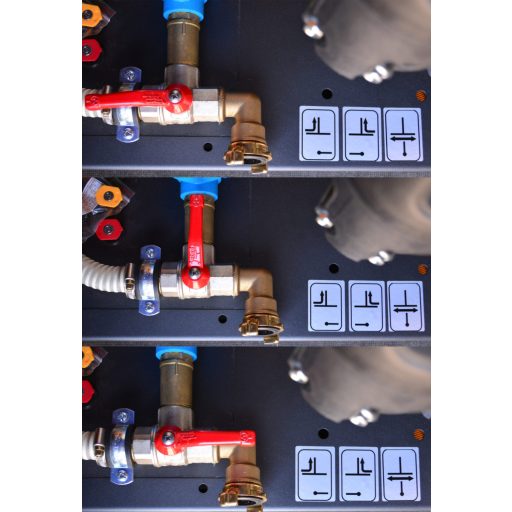 Gaspper GP500 ipari benzines magasnyomású mosó 500L tartállyal, Honda – 4,7 kW, 220 bar, 14 l/perc