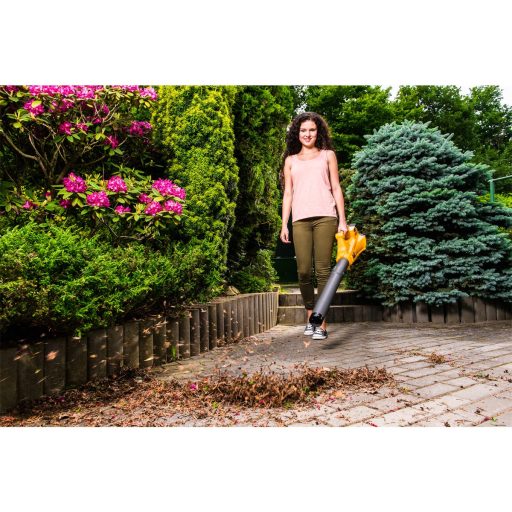 Riwall PRO RABL 40i - akkus lombfúvó 40V szénkefe nélküli motorral (akku és töltő nélkül) 