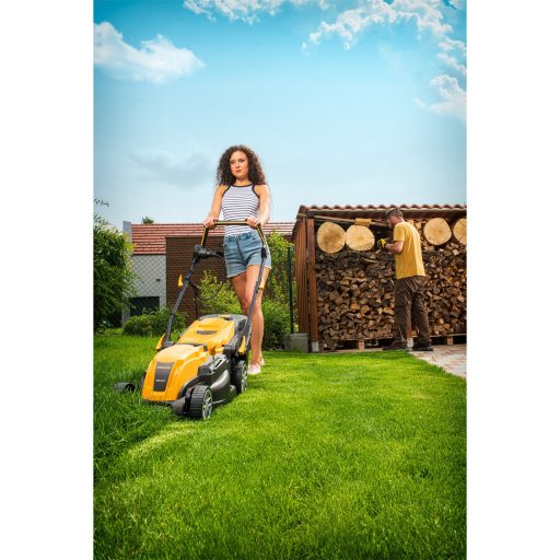 Riwall PRO REM 3817 elektromos fűnyíró 2 az 1-ben