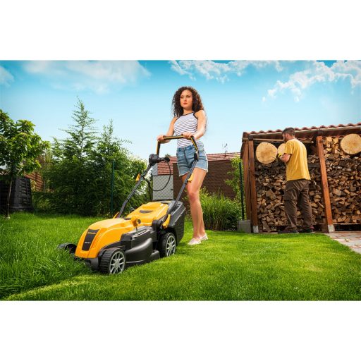 Riwall PRO REM 3817 elektromos fűnyíró 2 az 1-ben