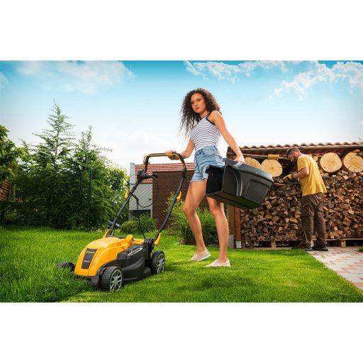 Riwall PRO REM 3817 elektromos fűnyíró 2 az 1-ben