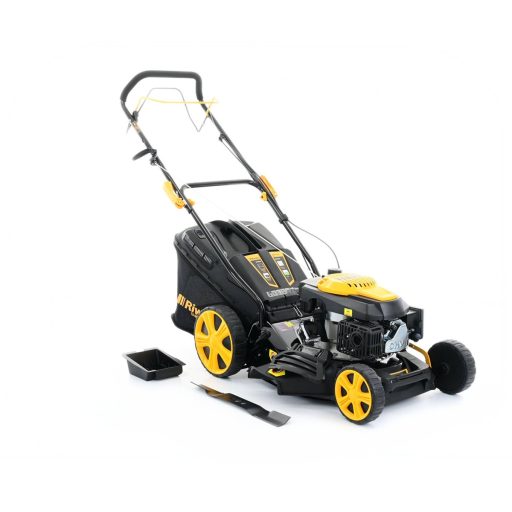 Riwall PRO RPM 4735 önjáró benzinmotoros multifunkciós fűnyíró 4 az 1-ben