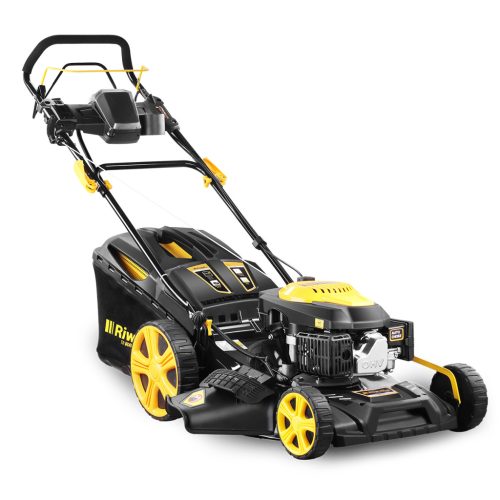 Riwall PRO RPM 5135 E önjáró multifunkciós benzines fűnyíró 4 az 1-ben elektromos indítással
