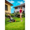 Riwall PRO RALM 4640 SPi - akkumulátoros fűnyíró, önjáró szénkefe nélküli motorral 4 az 1-ben, 40 V (akku és töltő nélkül) 