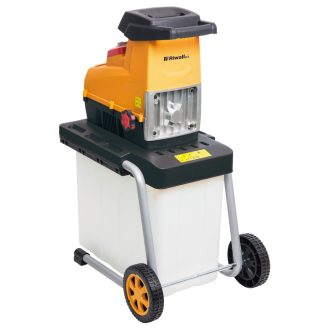   Riwall PRO RES 3044 B elektromos ágaprító 3000 W motorral, átlátszó gyűjtőedénnyel