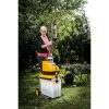 Riwall PRO RES 3044 B elektromos ágaprító 3000 W motorral, átlátszó gyűjtőedénnyel