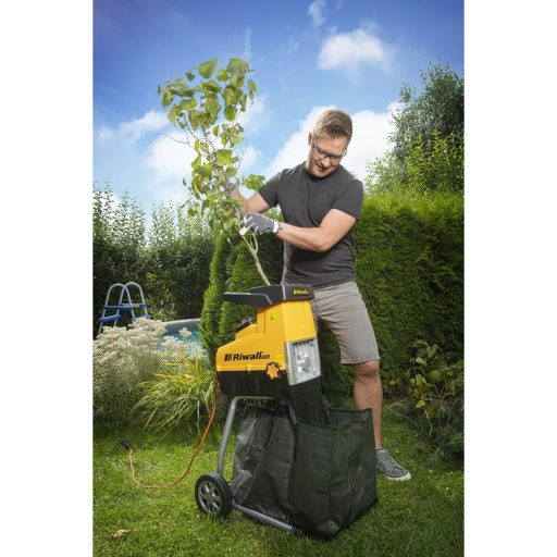 Riwall PRO RES 3044 elektromos ágaprító 3000W, hengeres