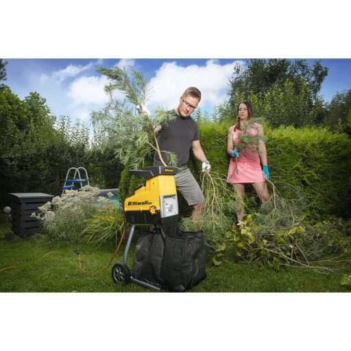 Riwall PRO RES 3044 elektromos ágaprító 3000W, hengeres