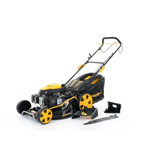Riwall PRO RPM 5355 önjáró benzinmotoros multifunkciós fűnyíró 4 az 1-ben