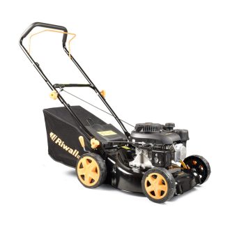   Riwall PRO RPM 4234 P nem önjáró benzinmotoros multifunkciós fűnyíró 2 az 1-ben