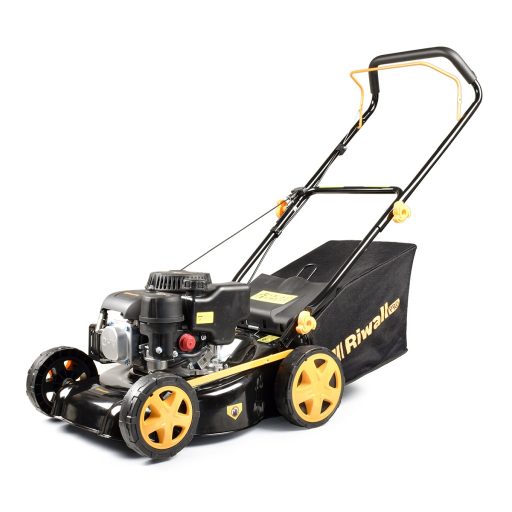 Riwall PRO RPM 4234 P nem önjáró benzinmotoros multifunkciós fűnyíró 2 az 1-ben