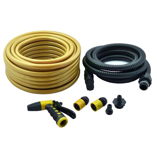 Riwall PRO REJP 1000 INOX SET kerti szivattyú 1000 W + tartozékokkal