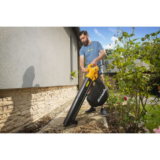 Riwall PRO REBV 3200 E elektromos lombszívó/lombfúvó 3200 W motorral