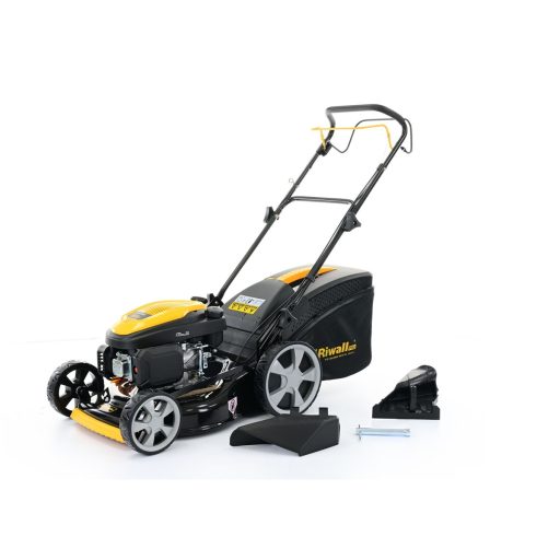 Riwall PRO RPM 4640 PRO multifunkciós önjáró benzinmotoros fűnyíró 4 az 1-ben