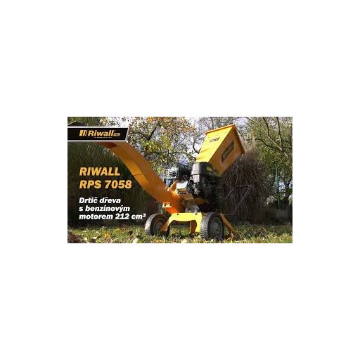 Riwall PRO RPS 7058 ágaprító 212 cm3-es benzinmotorral