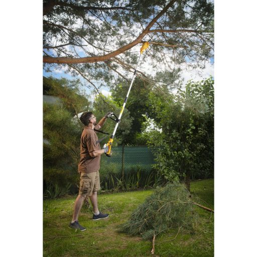 Riwall PRO RAPS 2020 - akkus magassági ágvágó láncfűrész 20 V (akku és töltő nélkül) 