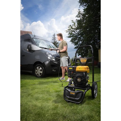 Riwall PRO RPPW 250 SET benzinmotoros magasnyomású mosó 250 bar tartozékokkal