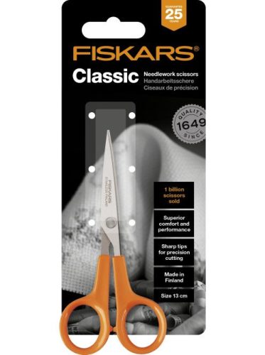 Fiskars Classic varróolló, 13 cm (1005153) - 25 év garanciával