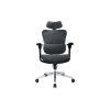 Equip Szék - 651052 (Premium, ergonomikus, Max teherbírás: 150kg, fekete/kék)