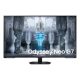 Samsung monitor 43" - S43CG700NU (VA, 3840x2160, 16:9, 144HZ, 400cd/m2, 1ms, Smart)