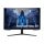 Samsung Monitor 32" - S32BG750NP (VA, 3840x2160, 16:9, UHD, 165HZ, 350cd/m2, 1ms, Pivot, Ívelt)