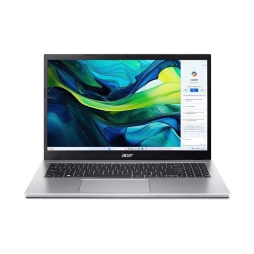 ACER Notebook - Aspire AG15-42P-R551, 15.6" FHD, AMD Ryzen 5 5625U, 8GB, 512GB SSD, UMA, DOS, ezüst