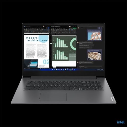 LENOVO Notebook - V17 G4 IRU, 17.3" FHD, Intel Core i5-13420H (4.6GHz), 16GB, 512GB SSD, NoOS, Iron Grey