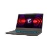 MSI Notebook - Gaming NB Thin 15 B12VE-1469, 15.6" FHD 144Hz, i5-12450H, 16GB, 512GB M.2, RTX 4050 6GB, NOOS, Fekete