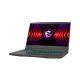 MSI Notebook - Gaming NB Thin 15 B12VE-1469, 15.6" FHD 144Hz, i5-12450H, 16GB, 512GB M.2, RTX 4050 6GB, NOOS, Fekete