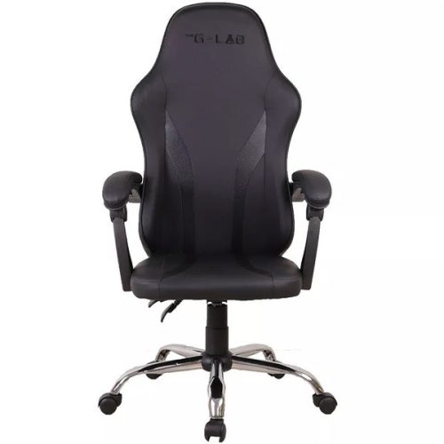 The G-Lab Gamer szék - KS NEON BLACK (fekete; állítható magasság; áll. kartámasz)