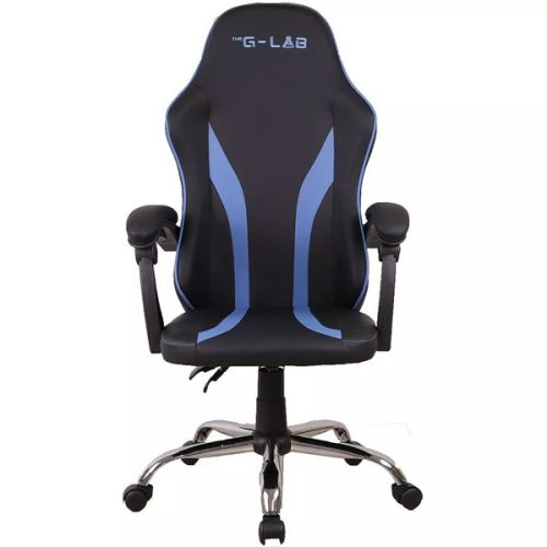 The G-Lab Gamer szék - KS NEON BLUE (kék; állítható magasság; áll. kartámasz)