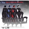 The G-Lab Gamer szék - KS NEON BLUE (kék; állítható magasság; áll. kartámasz)