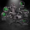 Spirit of Gamer szék - Arena Dark Grey (állítható magasság; párnázott kartámasz; PU; max.120kg-ig, sötét-szürke)