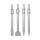 TOTAL 4 darabos SDS-Hex 30mm vésőkészlet /INDUSTRIAL (TAC0304375)