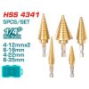 TOTAL 5 lépcsős fúrókészlet HSS 4341/ INDUSTRIAL (TACSD2051)