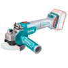 TOTAL Akkus sarokcsiszoló 125mm/8500rpm/P20S/ INDUSTRIAL (Nincs akkumulátor) (TAGLI201258)