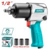 TOTAL Sűrített levegős ütvecsavarozó 1/2″, 610Nm/1/2″ (TAT40122)