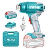 TOTAL Akkus hőlégfúvó 20V/P20S/ INDUSTRIAL (SET Akkumulátor 1x4Ah, Charger, Töltő, Koffer) (TBLI20025)
