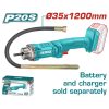 TOTAL Akkus betonvibrátor 2300rpm/20V/2.0Ah-7.5Ah/P20S (Nincs akkumulátor) (TCVLI202301)