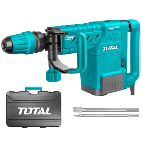 TOTAL Elektromos Bontókalapács 1500W, SDS Max/1900bpm/25J/ INDUSTRIAL (TH215002)