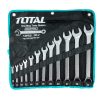 TOTAL 12 db csillag-villáskulcs készlet 22122, 6/8/10/12/14/17/19/22/24/27/30/32 / INDUSTRIAL (THT1022122)