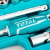 TOTAL 20db Dugókulcs készlet 1/2″ BIG 3,1 kg/ INDUSTRIAL (THT121201)