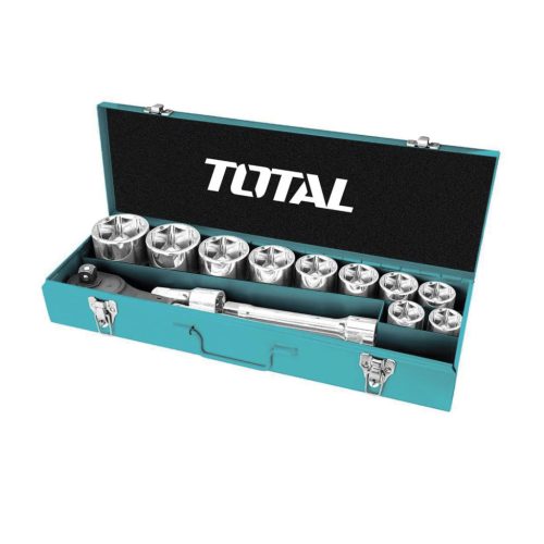TOTAL 15db Dugókulcs készlet 3/4″ 1151 / INDUSTRIAL (THT341151)