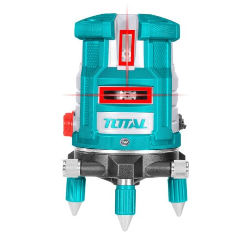 TOTAL Keresztvonalas szintezőlézer (piros lézersugarak) / INDUSTRIAL (TLL306505E)