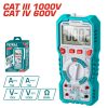 TOTAL Digitális multiméter 7503/ CATIII1000V/CATIV600V (TMT47503)