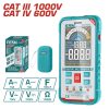 TOTAL Digitális multiméter 5052 / CATIII1000V/CATIV600V / INDUSTRIAL (TMT475052)