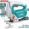 TOTAL Szúrófűrész 800W / 3000rpm / INDUSTRIAL (TS2081006)